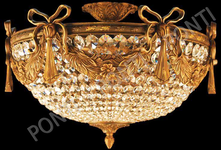 8100\6 Veron Brass Asfour Crystal D.61 cm x H 42 cm