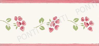Anemoni rosa listello 10x20