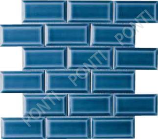 Blu Cobalto 5x10 bisellato (сетка 30х30)