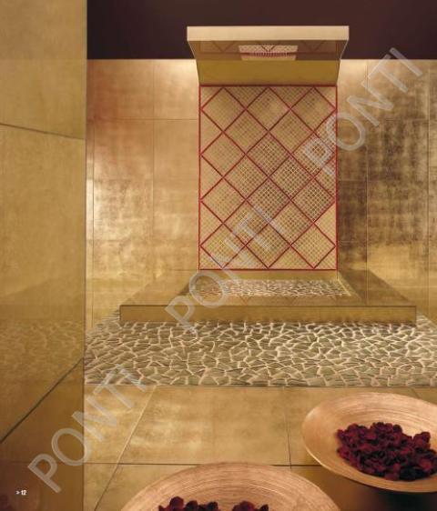 HI TECH ORO HI100 - Mosaico ORO - Perle Di Mare Oro - Bamboo TR 551