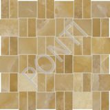 Onice Gold mosaico intreccio T54 